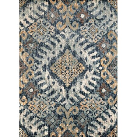 United Weavers 1 ft. 10 in. x 3 ft. Bridges Verrazano Accent Rug, Navy 3001 00264 24